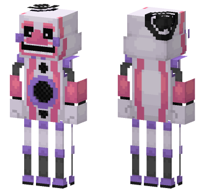 Music Man FNAF Skin Minecraft Bedrock skin