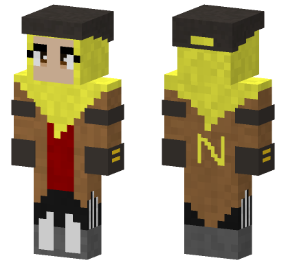 Muslimah Adventurer Minecraft Bedrock skin