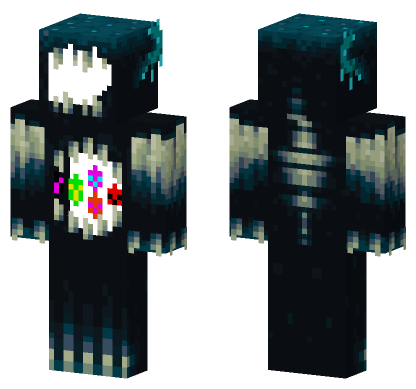 Mutated Warden Minecraft Bedrock skin