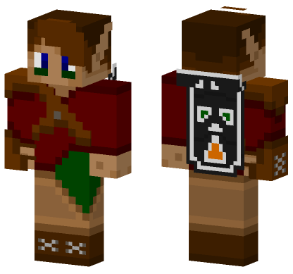 My First Decent Skin Minecraft Bedrock skin
