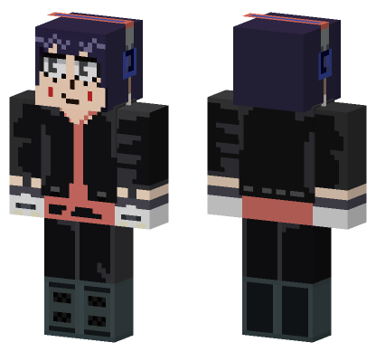 My Hero Academia Earphone Jack Minecraft Bedrock skin