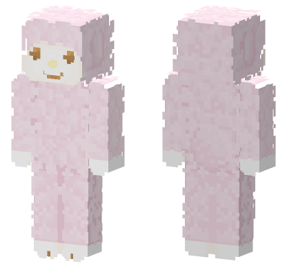 My Melody Outfit Minecraft Bedrock skin