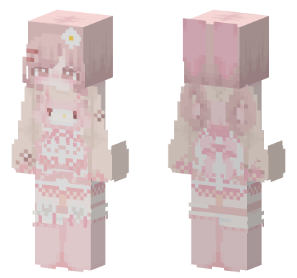 My Melody Skin Minecraft Bedrock skin