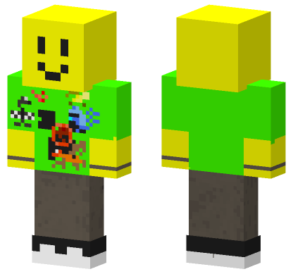 My Roblox Skin Accurate Minecraft Bedrock skin