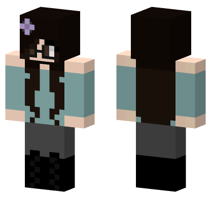 My Skin And Glasses Minecraft Bedrock skin