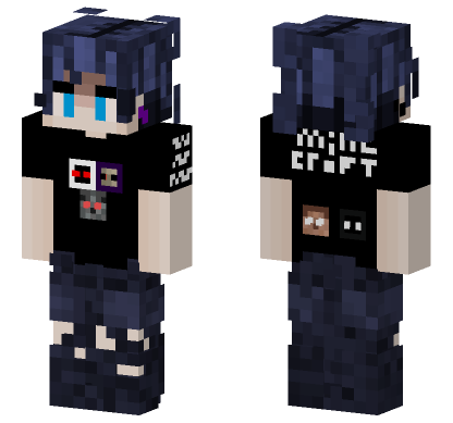 My YT Skin Minecraft Bedrock skin