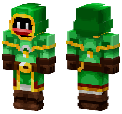 Mystery Merchant Minecraft Bedrock skin