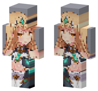 Mythra 5655281 Minecraft Bedrock skin