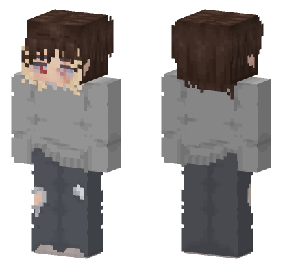 Myzu Minecraft Bedrock skin