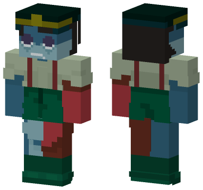 Na Dream BBQ Human Minecraft Bedrock skin