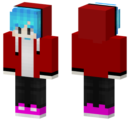 Nam Gumball En Traje Minecraft Bedrock skin