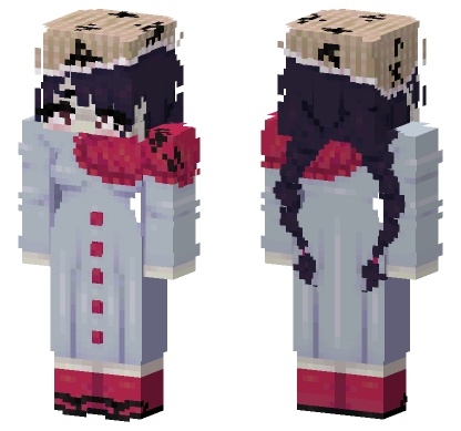 Narumi Yatadera Touhou Project Minecraft Bedrock skin