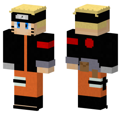 Naruto 19 Years Old Minecraft Bedrock skin
