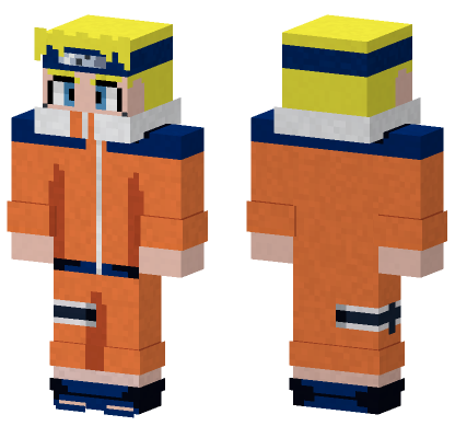 Naruto Classic Skin Minecraft Bedrock skin