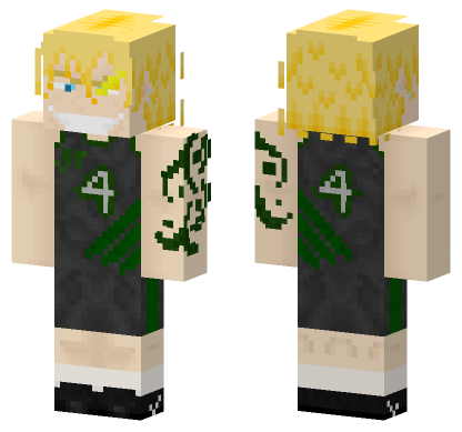 Nash Gold Jr Golden Egoist Minecraft Bedrock skin