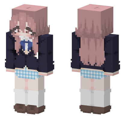 Nayeon Twice Minecraft Skin Minecraft Bedrock skin