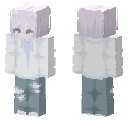 Neko Boy 2021 Minecraft Bedrock skin