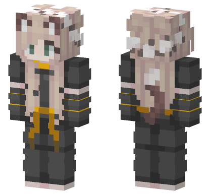 Nekoyama Minecraft Bedrock skin