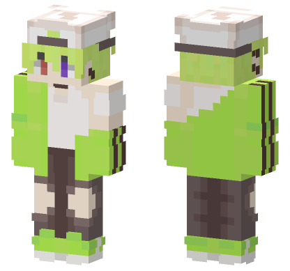 Neon 1 Minecraft Bedrock skin