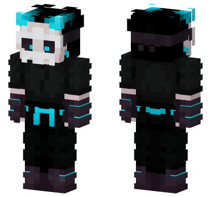 Neon 1 Skin Minecraft Bedrock skin