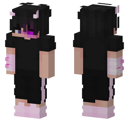Neon 3 Skin Minecraft Bedrock skin