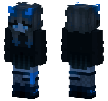 Neon Brother 4 Minecraft Bedrock skin
