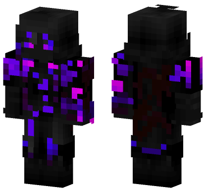Neon Fighter 2 Minecraft Bedrock skin