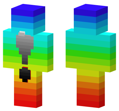 Neon Players Skin Minecraft Bedrock skin