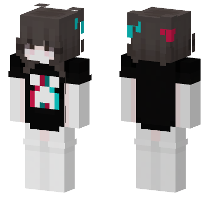 Neon Pulse Skin 2 Minecraft Bedrock skin