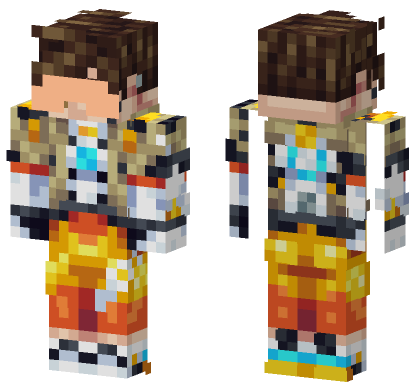 Neon Pulse Skin 9 Minecraft Bedrock skin