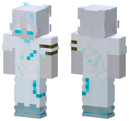 Neon Squad Skin 11 Minecraft Bedrock skin