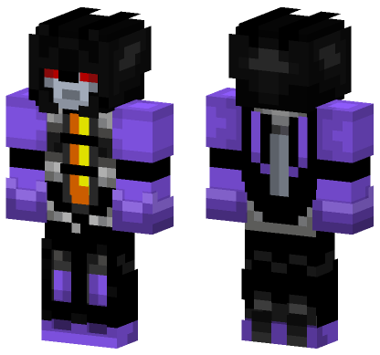 Neon Transformers New 2 Minecraft Bedrock skin