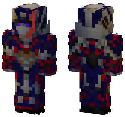 Neon Transformers Skin 3 Minecraft Bedrock skin