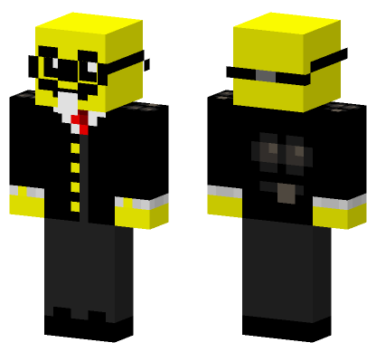 Nerd 6900135 Minecraft Bedrock skin