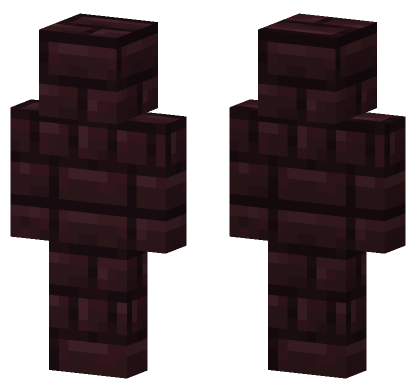 Nether Bricks Minecraft Bedrock skin