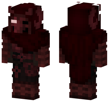 Nether Guardian Minecraft Bedrock skin