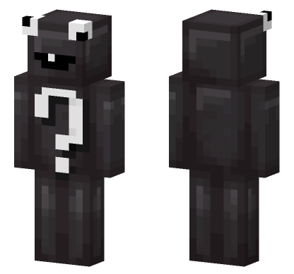 Netherite Lucky Block Minecraft Bedrock skin