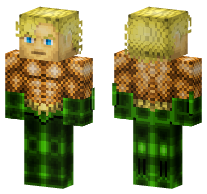 New 52 Aquaman Minecraft Bedrock skin