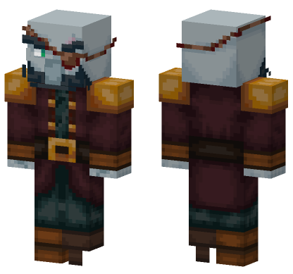 New Illager Skin Minecraft Bedrock skin