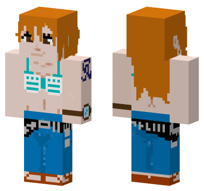 New World Nami Minecraft Bedrock skin