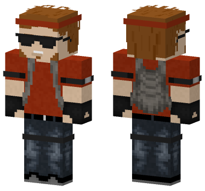 Newbie Pixel Gun 3D Minecraft Bedrock skin