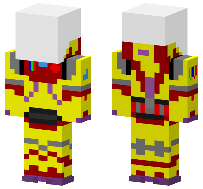 Newton Star Buzz Lightyear Outfit Minecraft Bedrock skin