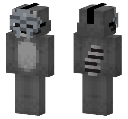 Nico Grey Suit Minecraft Bedrock skin