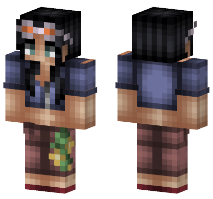 Nico Robin Minecraft Bedrock skin