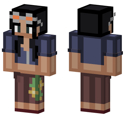 Nico Robin Minecraft Bedrock skin