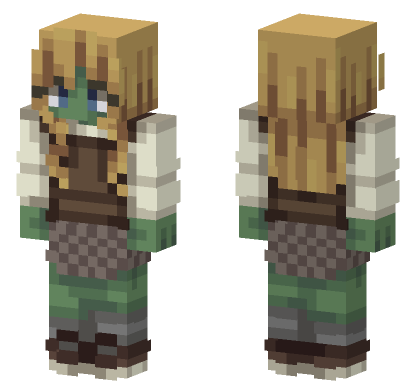 Nicole Minecraft Bedrock skin