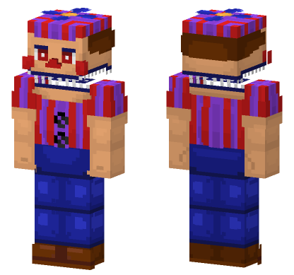 Nightmare Balloon Boy Minecraft Bedrock skin