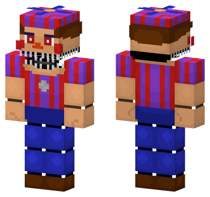 Nightmare Balloon Boy Minecraft Bedrock skin