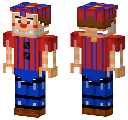 Nightmare Balloon Boy FNAF VR Minecraft Bedrock skin