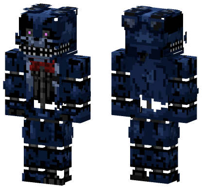 Nightmare Bonnie Minecraft Bedrock skin